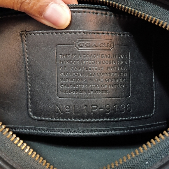 Coach, EUC, Women's, Vintage Y2K Legacy Hobo Crossbody Bag, Zipper Closure - Picture 13 of 14